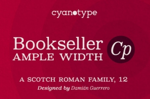 Bookseller Cp Ample Font Download
