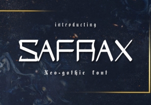 Safrax Font Download