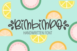 Bimbimpo - Cute Handwritten Font Font Download