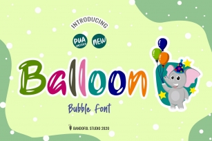 WEB FONT | Balloon Font Download