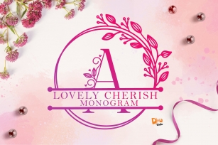 Monogram Lovely Cherish Font Font Download
