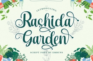 Rashida Garden Font Download