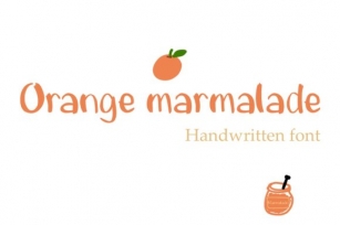Orange Marmalade Font Download