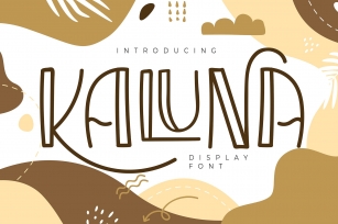 Kaluna | Display Font Font Download