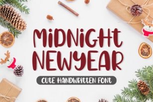 Midnight New Year Font Download