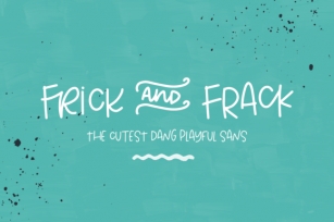 Frick and Frack Font Download