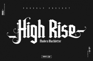 High Rise Font Download