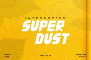 Super Dust Font Download