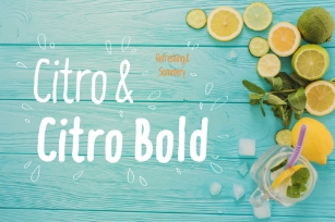 Citro & Citro Bold Font Download