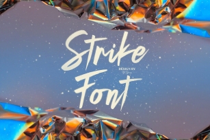Strike Script Font Download