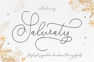 Salwaty signature Font Download