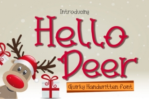 Hello Deer Font Download