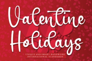 Valentine Holidays Font Download