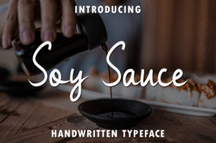 Soy Sauce Font Download