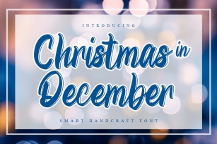 Christmas In December - Smart Handcraft Font Font Download