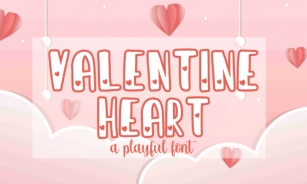 Valentine Heart Font Download