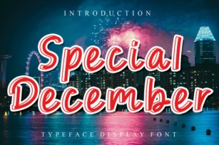 Special December Font Download