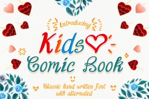 Kids Comic Book Font Download