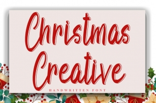 Christmas Creative - Handwritten Font Font Download