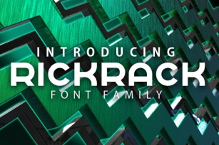 Rickrack Font Download