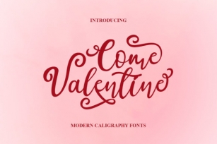 Come Valentine Font Download