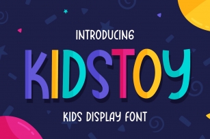 Kidstoy - Kids Display Font Font Download