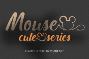 Cute Mouse Font Download