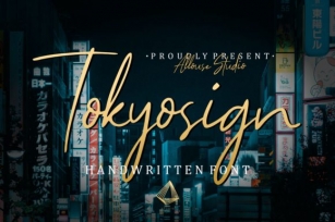 Tokyosign Font Download