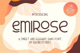 Emirose Font Download