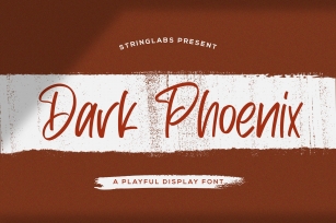 Dark Phoenix - Playful Display Font Font Download