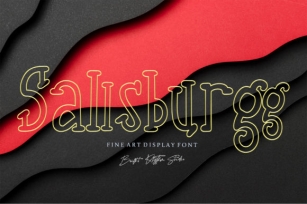 Sallsburgg Font Download