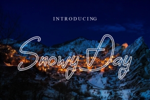 Snowy Day Font Download