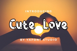 Cute Love Font Download