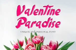 Valentine Paradise Font Download