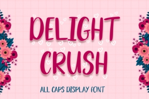 Delight Crush Font Download