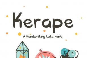 Kerape Handwritting Font Font Download