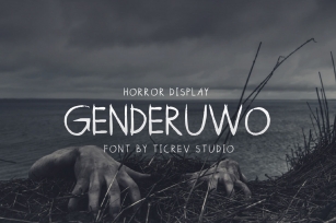 Genderuwo-Horror Display Font Font Download