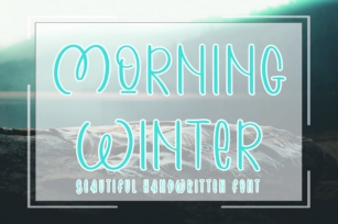 Morning Winter Font Download