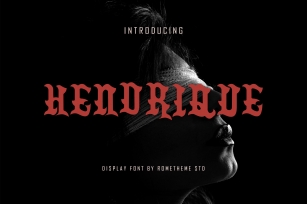 Hendrique - Font DR Font Download