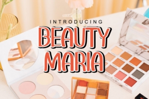 Beauty Maria Font Download