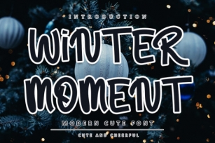 Winter Moment Font Download