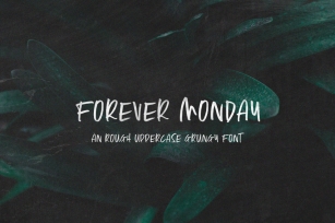 Forever Monday Font Font Download