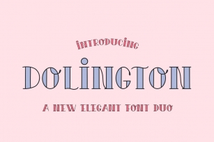 Dolington Font Duo Font Download