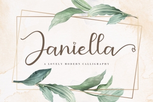 Janiella Font Download