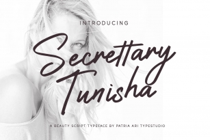 Secrettary Tunisha Font Download