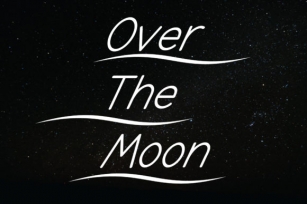 Over the Moon Font Download