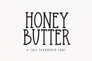 Honey Butter - A Farmhouse Font Font Download