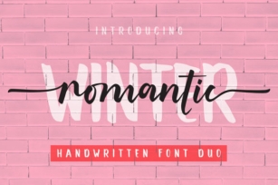 Romantic Winter Font Download