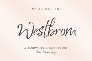Westbrom Font Download