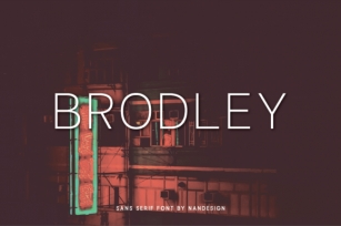 Brodley Font Download